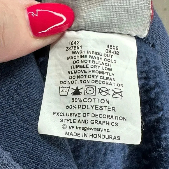 MLB Genuine Merchandise 3XL blue hoodie sweatshirt Tampa‎ Bay Rays - Picture 4 of 6